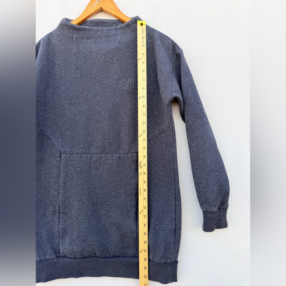 Gymshark So Soft Pullover Funnel Neck Tunic Length Sweatshirt Sz Small - Picture 7 of 16